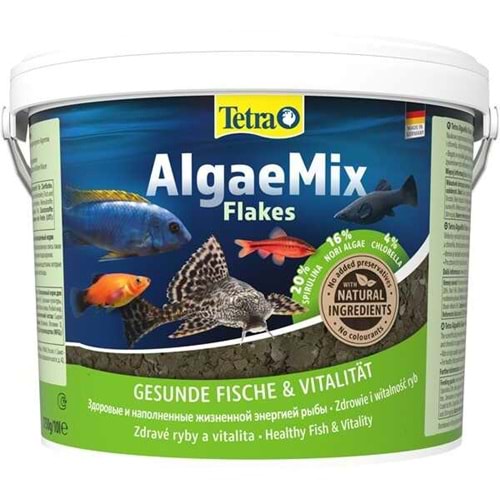 Tetra Algaemix Bitkisel Pul Balık Yemi - 10Lt
