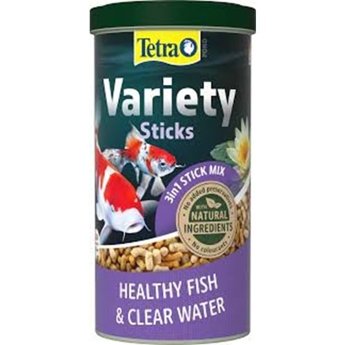 Tetra Pond Variety Sticks Çubuk Havuz Balıkları Yemi - 1Lt