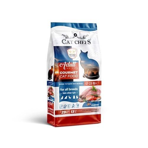 Cat Chefs Gourmet Yetişkin Kedi Maması 15 Kg