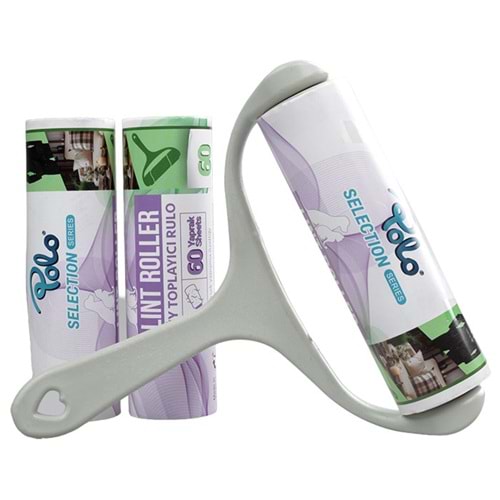 Tüy Toplama Rulosu 60 Yaprak 16Cm +2Yedek