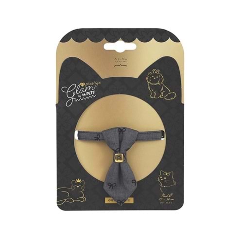 M-PETS GLAM PRESTİGE AKSESUAR KRAVAT GREY