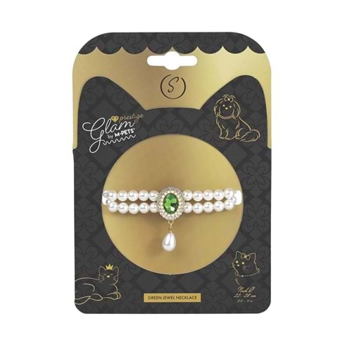 M-PETS GLAM PRESTİGE AKSESUAR GREEN EMERALD (S)