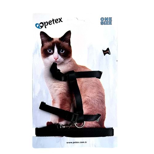Petex Yetişkin Bel Tasması Siyah