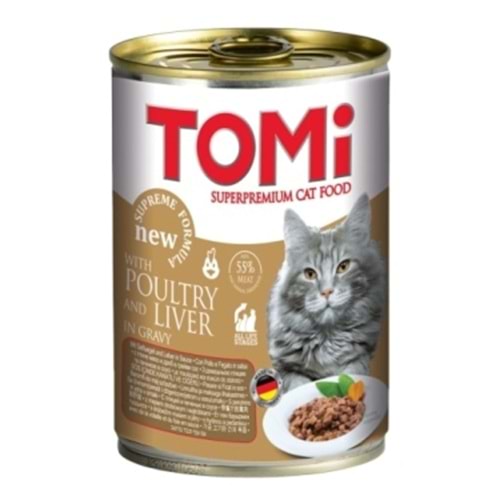 Tomi Kedi Kümes Hayvanlı Yaş Mama 400G