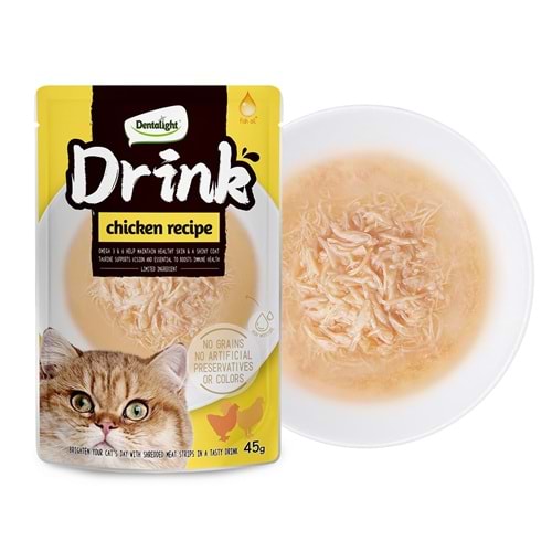 Dntlght CatDentalght Cat Drink Chckn Rcp45G(Tekli)