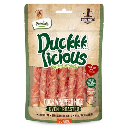 Dntlght Dog Duck Licious Duck WrappdHide70G(Tekli)