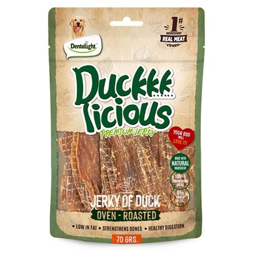 Dntlght Dog Duck Licious Of Duck 70G