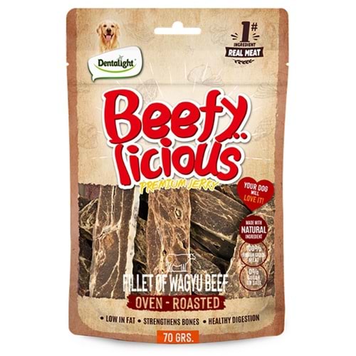 Dntlght Dog Beefy Licious Of Wagyu Beef 70G