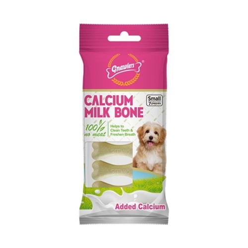 Gnawlers Milk Bone 5Cm 2Li