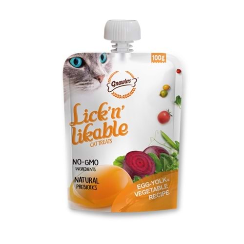 Gnawlers LickN Likble EggYolk&Vgtbl 100Gr(8libox)