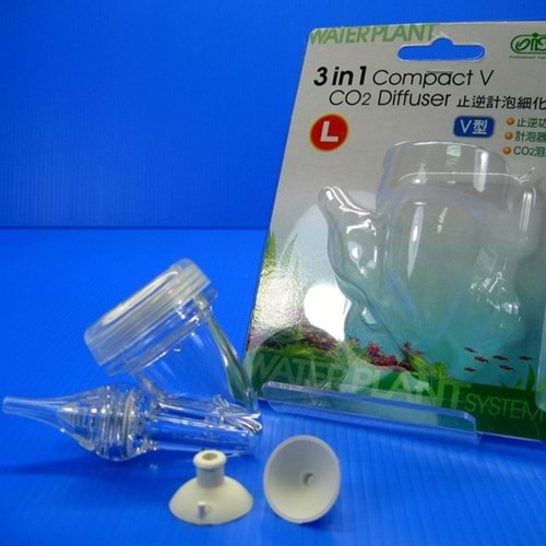 Ista Co2 Difüzör+ Damla Sayacı+ Çek Valf V Tip (L)