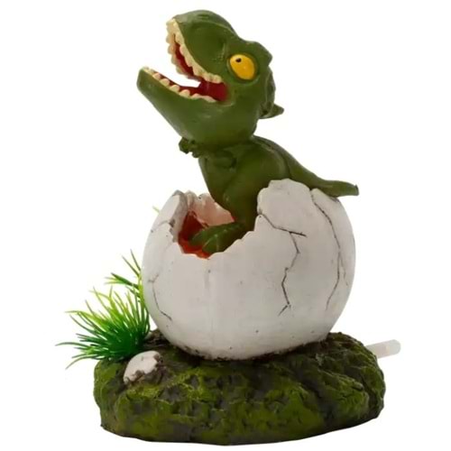 Yumurtadan Çıkan Yeşil Dino Dekor 10.8x8.7x12.2cm