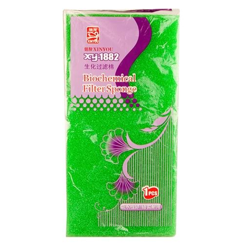 Filtre Süngeri Yeşil 50X25X5 Cm