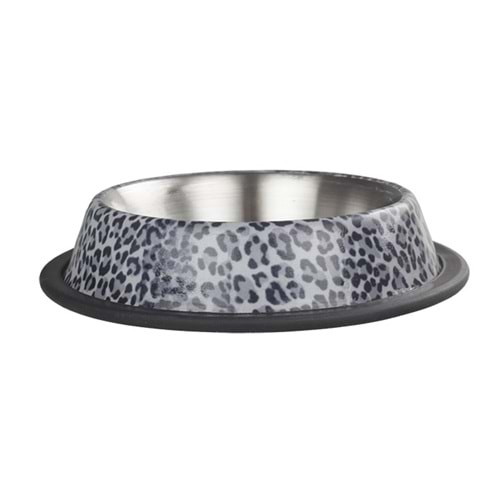 Fancy Paws Beyaz Leopar Desen Ç.Mama Kabı-16 Oz-15.5Cm