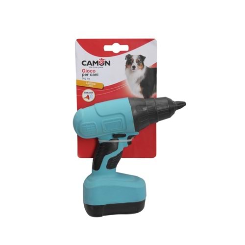 Camon Dolgulu Matkap Köpek Oyuncağı 20 Cm