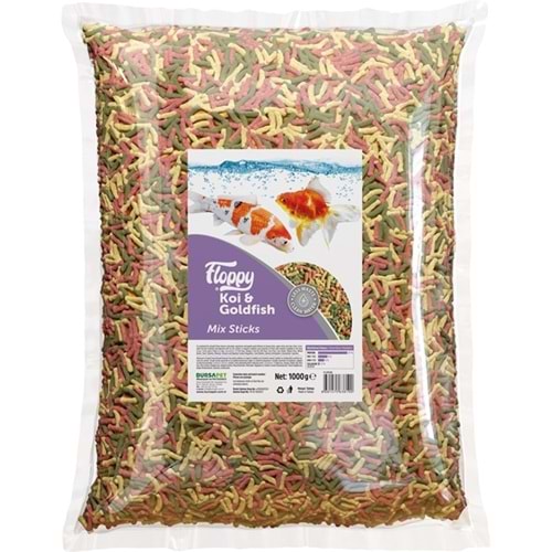 FLOPPY KOI&GOLDFISH MIX STICKS 1KG