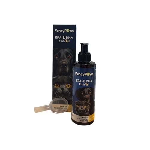 Fancy Paws Epa & Dha Fish Oil 200 Ml somon yağı