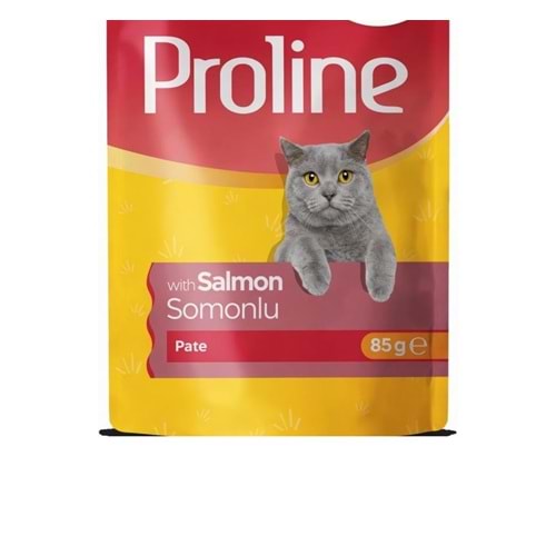 Prolıne Pouch Pate Somonlu Yetişkin Kedi Maması 85 G