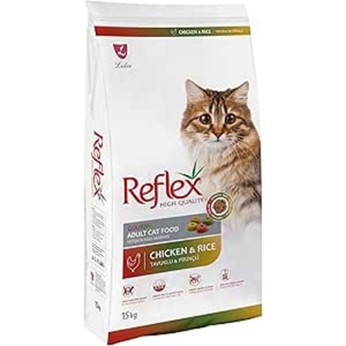 Reflex Multıcolor Tavuklu Yetişkin Kedi Maması 15 Kg+1 Kg