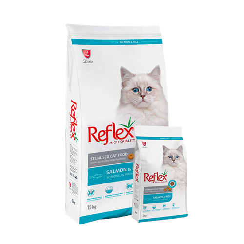 REFLEX SOMONLU KISIRLAŞTIRILMIŞ YETİŞKİN KEDİ MAMASI 10 KG