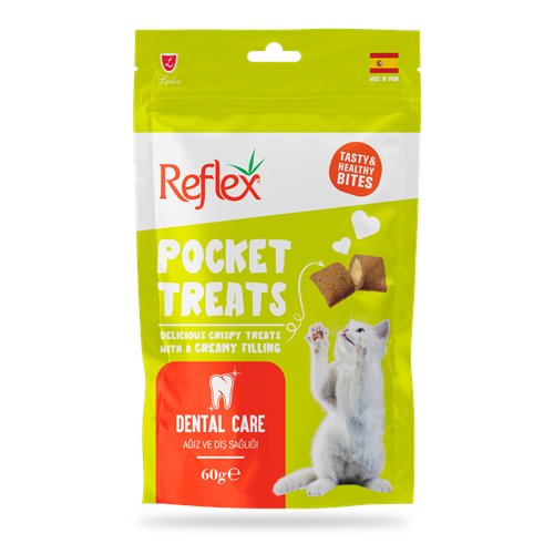 Reflex Plus Ağız Ve Diş Sağlığı İçin Kedi Ödül Maması 60 G