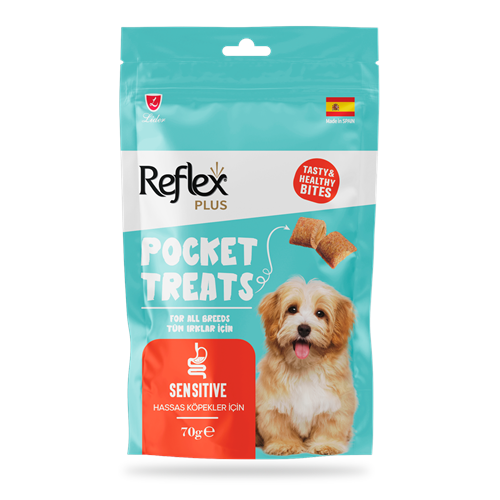 REFLEX PLUS HASSAS KÖPEKLER İÇİN KÖPEK ÖDÜL MAMASI 70 G