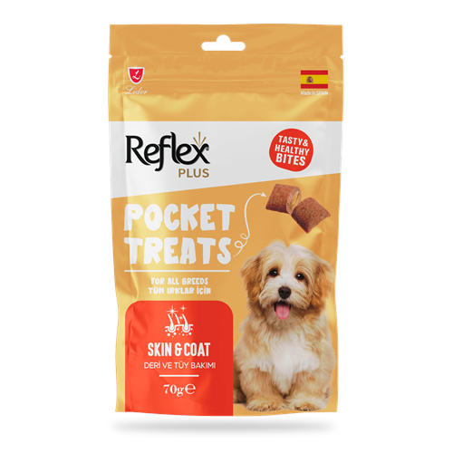 Reflex Plus Deri Ve Tüy Bakımı İçin Köpek Ödül Maması 70 G