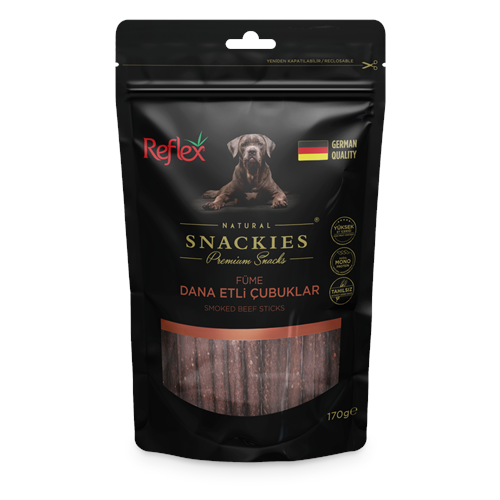 Reflex Plus Füme Dana Etli Çubuklar Köpek Ödül Maması 170 G