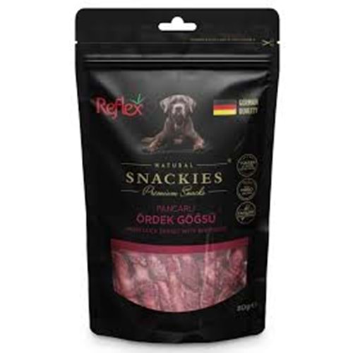 Reflex Plus Pancarlı Ördek Göğsü Köpek Ödül Maması 80 G