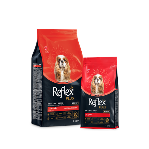 Reflex Plus Kuzu Etli Mini Ve Küçük Irk Yetişkin Köpek Maması 3 Kg