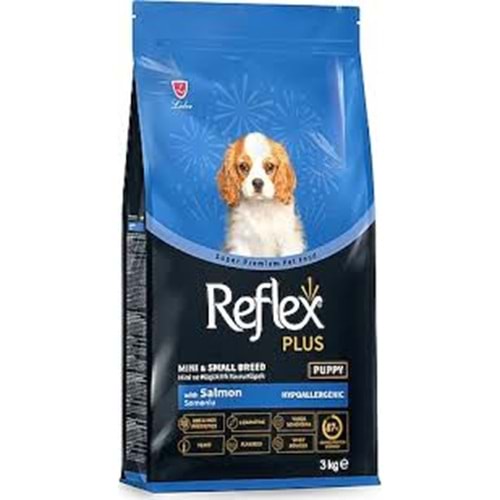 Reflex Plus Somonlu Mini Ve Küçük Irk Yavru Köpek Maması 3 Kg