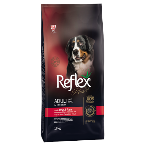 Reflex Plus Kuzu Etli Çok Büyük Irk Yetişkin Köpek Maması 18 Kg