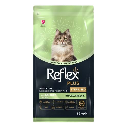 Reflex Plus Tavuklu Kısırlaştırılmış Yetişkin Kedi Maması 1,5 Kg