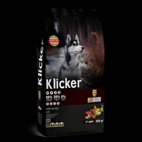 KLİCKER HYPOALLERGENİC YAVRU KÖPEK MAMASI KUZULU 2,5KG