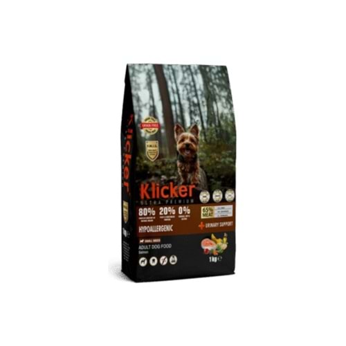 KLİCKER HYPOALLERGENİC MİNİ YETİŞKİN KÖPEK MAMASI SOMONLU 1KG