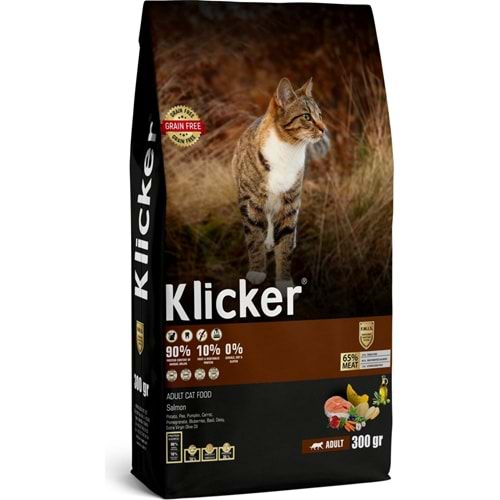 KLİCKER YETİŞKİN KEDİ STERİL SOMONLU 12KG