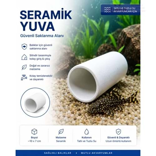 SERAMİK BALIK KÜPÜ