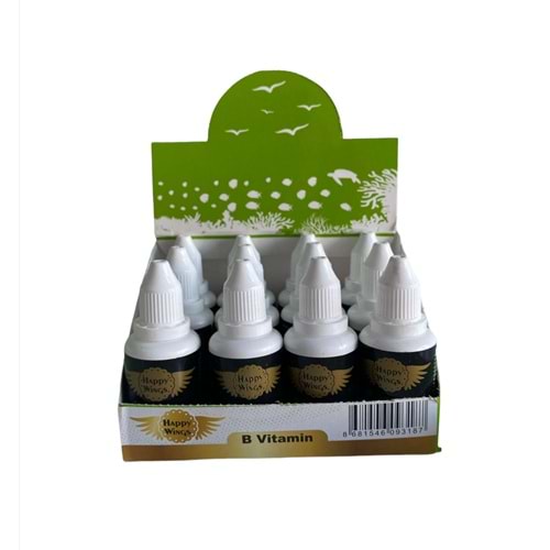 Happy Wings Bird B Complex 30 Cc (12) (Kuş Tüy Dökülmesi)
