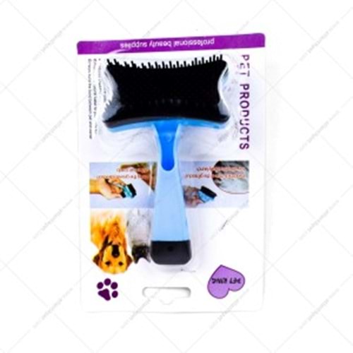 20-2-50 Cadopet Basmalı Plastik Tarak 8 Cm