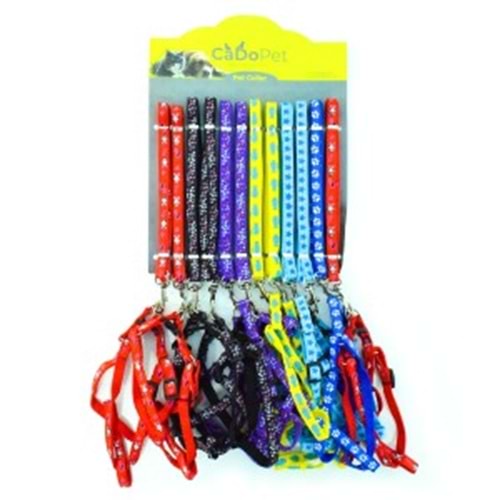 20-28-4 Cadopet 12 Li Set 1 Cm Desenli Bel Tasma Takım