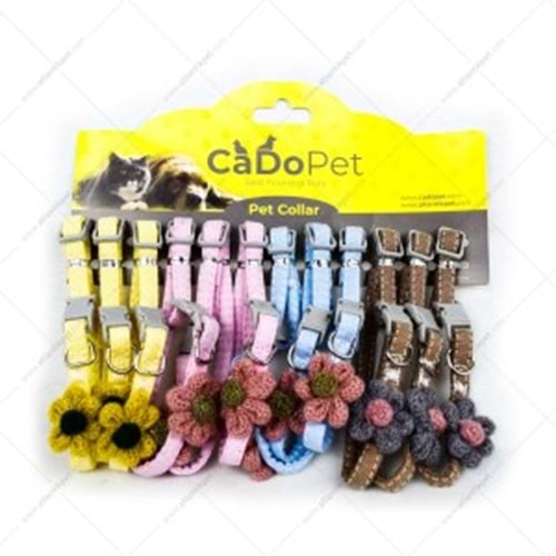 21-1-14 Cadopet 12 Li Set Aksesuarlı Boyun Tasma