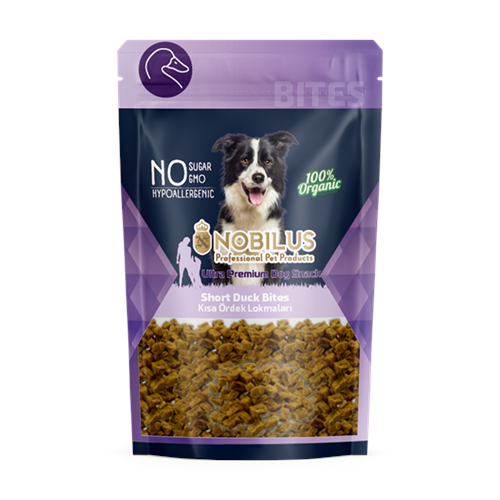 Nobilus Küçük Ördek Lokmaları Köpek Ödülü 80Gr