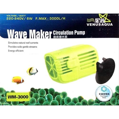 Wm3000 Venus Aqua Akvaryum Dalga Motoru