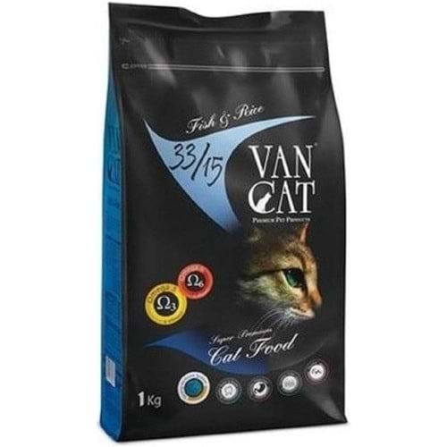 Vancat Balıklı Kedı Maması 1 Kg