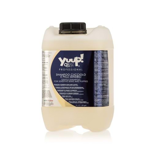 Yuup! Profesyonel Hassas Ciltler Ve Yavru Köpekler İçin 5 Litre Bidon