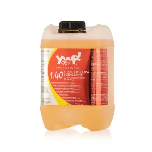 Yuup! Profesyonel 1:40 Ultra Yağ Arındırma Şampuanı 5 Litre Bidon