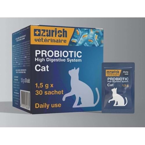 Zurich Veterinaire Cat Probıotıc Saşe 1,5 gr X 30 Adet