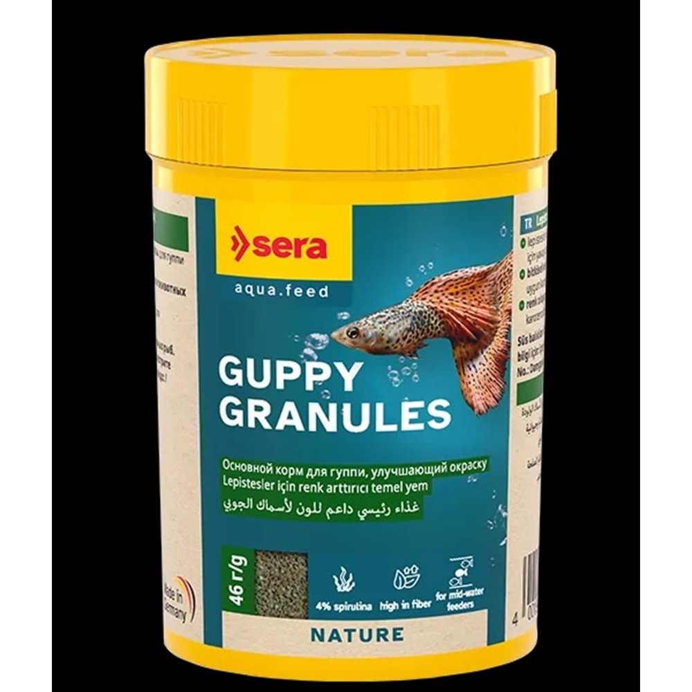 sera guppy granules100 ml