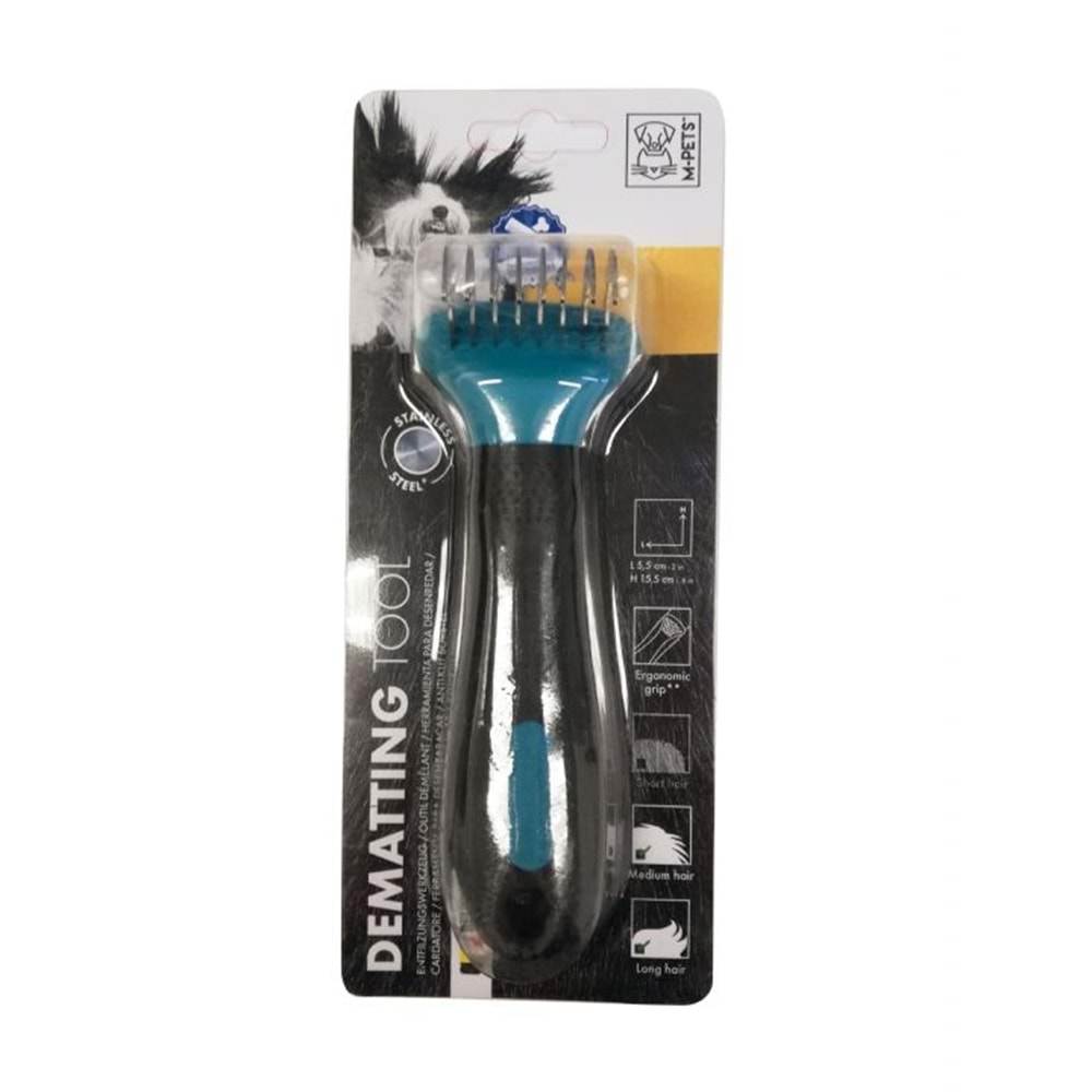 10104999 MPETS DEMATTING TOOL TÜY KITIK AÇICI TIRMIK 15,5X5,5CM