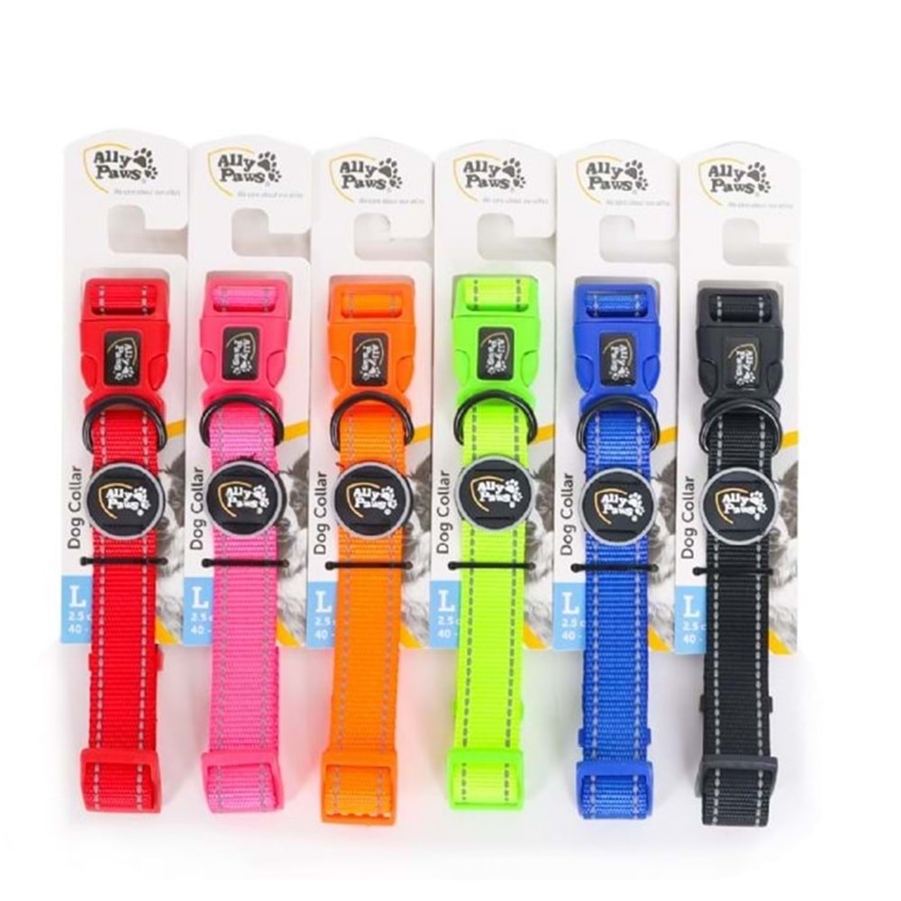 10741 ALLY PAWS DOG COLLAR LARGE 2,5CMX40-60CM